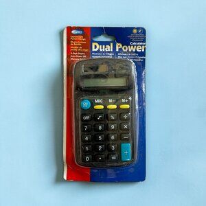 Calculator 8 Digit Display LeWorld Dual PowerAuto Power Off Memory Function